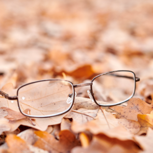 Eyeglasses for autumn